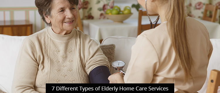 7 Different Types of Elderly Home Care Services